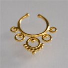 Fake Septum Ring - Faux Septum Ring - Fake Septum Piercing - Nose Jewelry - Septum Jewelry