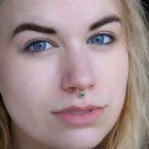 Fake Septum Ring - Faux Septum Ring - Fake Septum Piercing - Nose Jewelry - Septum Jewelry