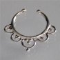 Fake Septum Ring - Faux Septum Ring - Fake Septum Piercing - Nose Jewelry - Septum Jewelry
