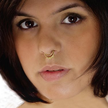 Fake Septum Ring - Faux Septum Ring - Fake Septum Piercing - Nose Jewelry - Septum Jewelry
