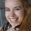 Fake Septum Ring - Faux Septum Ring - Fake Septum Piercing - Nose Jewelry - Septum Jewelry
