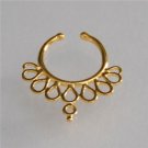 Fake Septum Ring - Faux Septum Ring - Fake Septum Piercing - Nose Jewelry - Septum Jewelry