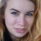 Fake Septum Ring - Faux Septum Ring - Fake Septum Piercing - Nose Jewelry - Septum Jewelry