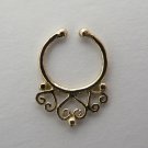 Fake Septum Ring - Faux Septum Ring - Fake Septum Piercing - Nose Jewelry - Septum Jewelry -