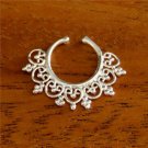 Fake Septum Ring - Faux Septum Ring - Fake Septum Piercing - Nose Jewelry - Septum Jewelry
