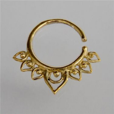 Septum Ring - Septum Jewelry - Septum Piercing - Septum Cuff - Indian Nose Ring