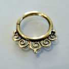 Septum Ring - Septum Jewelry - Septum Piercing - Septum Cuff - Indian Nose Ring