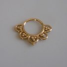 18k Septum Ring - Septum Jewelry - Septum Piercing - Septum Cuff