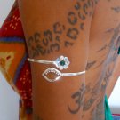 Silver Armlet - Silver Arm Bracelet - Upper Arm Cuff - Upper Arm Bracelet - Arm Bangle