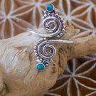 Silver Knuckle Ring - Adjustable Knuckle Ring - Silver Midi Ring - Adjustable Finger Ring
