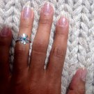 Silver Knuckle Ring - Adjustable Knuckle Ring - Silver Midi Ring - Adjustable Finger Ring
