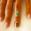 Brass Knuckle Ring - Adjustable Knuckle Ring - Brass Midi Ring - Adjustable Finger Ring