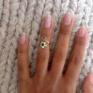 Silver Knuckle Ring - Adjustable Knuckle Ring - Silver Midi Ring - Adjustable Finger Ring