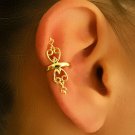 Gold Ear Cuff - Ear Wrap - Fake Ear Cuff - Earcuff Jewelry - Cuff & Wrap Earrings - Wrap Earrings