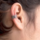 Silver Ear Cuff - Ear Wrap - Fake Ear Cuff - Earcuff Jewelry - Cuff & Wrap Earrings