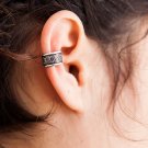Silver Ear Cuff - Ear Wrap - Fake Ear Cuff - Earcuff Jewelry - Cuff & Wrap Earrings