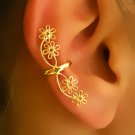 Gold Ear Cuff - Ear Wrap - Fake Ear Cuff - Earcuff Jewelry - Cuff & Wrap Earrings - Wrap Earrings