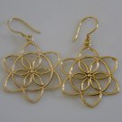 Brass Earrings - Gypsy Earrings - Ethnic Earrings - Brass Jewelry - Ethnic Jewelry
