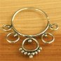 Brass Earring - Brass Hoops - Brass Tribal Earring - Hoops Jewelry - Brass Jewelry -