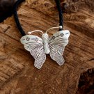 Silver Butterfly Pendant -Silver Butterfly Necklace - Silver Jewelry - Silver Necklace