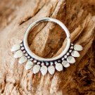 Silver Nose Ring - Silver Nose Hoop - Nose Jewelry - Nostril Hoop - Nose Piercing