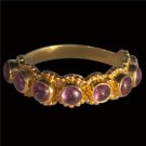 18k Gold Ring With Ruby - One Of A Kind - Tribal Jewelry - Ethnic Jewelry - Gold Jewelry