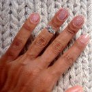 Silver Knuckle Ring - Sterling Knuckle Ring - Adjustable Knuckle Ring - Top Of Finger Ring