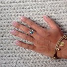 Silver Knuckle Ring - Adjustable Knuckle Ring - Silver Midi Ring - Adjustable Finger Ring
