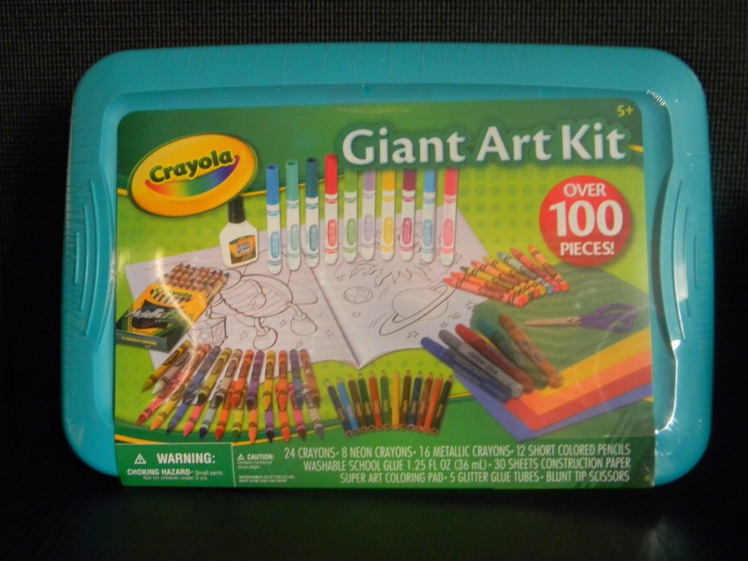 crayola draw n store giant toy box