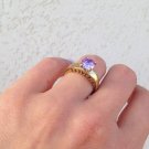 Lavender Amethyst Ring - Love Ring - Wedding Jewelry - Gemstone Ring