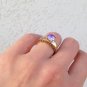 Lavender Amethyst Ring - Love Ring - Wedding Jewelry - Gemstone Ring