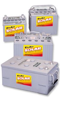 12VDC DEKA SOLAR 57 Amp Hr Battery