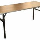 30" x 72" Rectangular Plywood Banquet Table