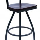 Restaurant Swivel Bar Stool: Espy Swivel Metal Bar Stool