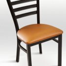 Restaurant Chair: Jeff Metal Chair with Black Frame