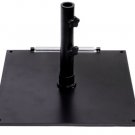 Outdoor Umbrella Base: Square Steel Umbrella Base