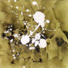 SURFACE-06 - Original small expressionist abstract painting on paper by Asil