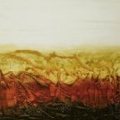 XXL Textured Original Contemporary Abstract Painting Asil 34x36" Rhizome series