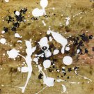 SURFACE-09 - Original small expressionist abstract painting on paper by Asil