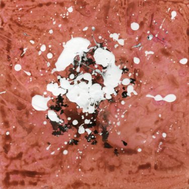 SURFACE-10 - Original small expressionist abstract painting on paper by Asil