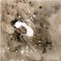 SURFACE-24 - Original small expressionist abstract painting on paper by Asil