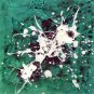 SURFACE-25 - Original small expressionist abstract painting on paper by Asil
