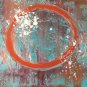 XXL Original Contemporary Abstract Painting by Asil 36 x 40" Abstraction series