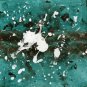SURFACE-27 - Original small expressionist abstract painting on paper by Asil