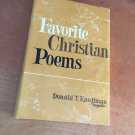 Favorite Christian Poems (Hardcover) – Kauffman