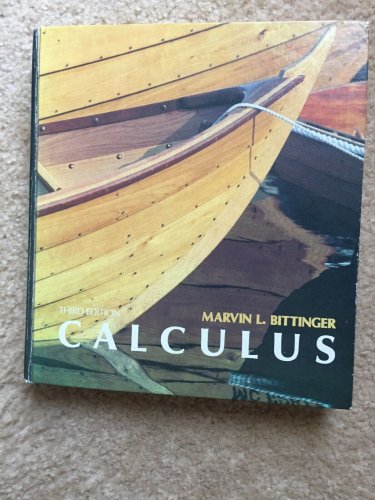 CALCULUS &acirc;�� Marvin Bittinger