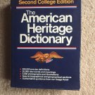 American Heritige Dictionary Second College Edition 1976 American Heritige Dictionary Second College Edition 1976