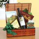 Merlot Wine Picnic Gift Basket
