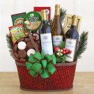 Bountiful Gourmet Wine Basket
