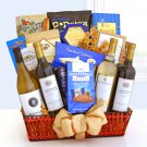 Wine & Gourmet Food Gift Basket